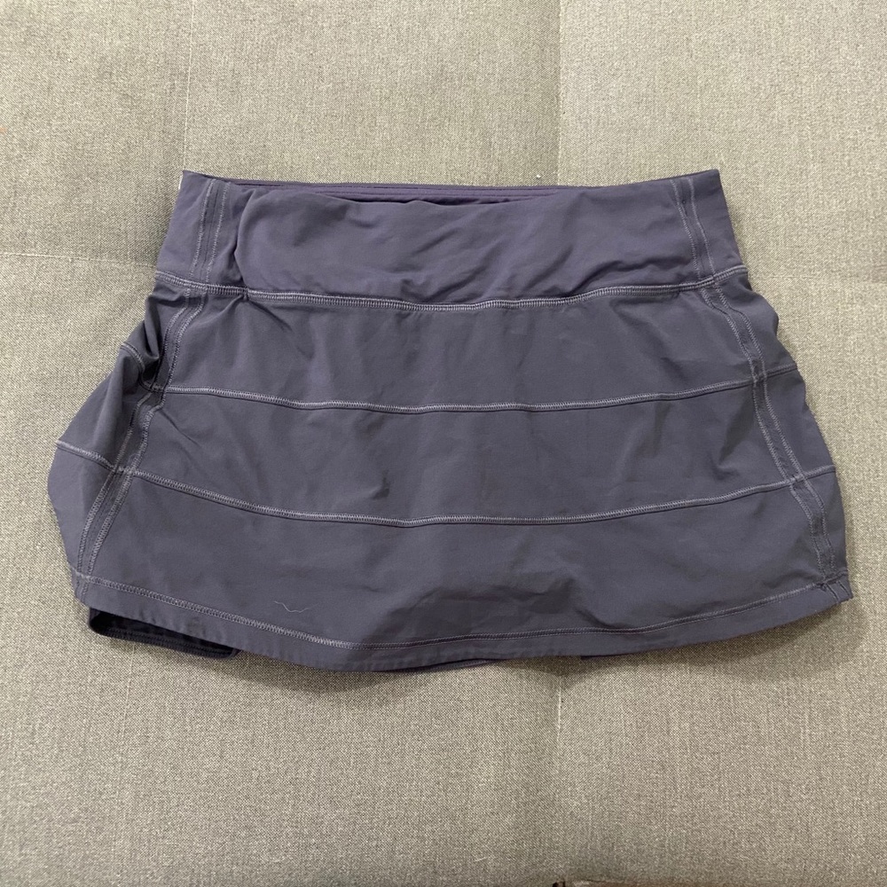 Lululemon Navy Pace Rival Skirt